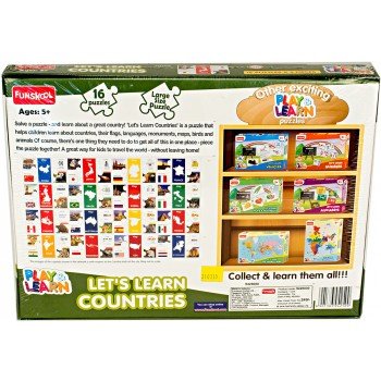 Funskool Countries Puzzle - Laadlee