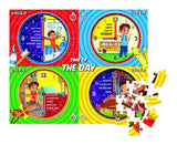 Funskool Time Of The Day Puzzle - Laadlee