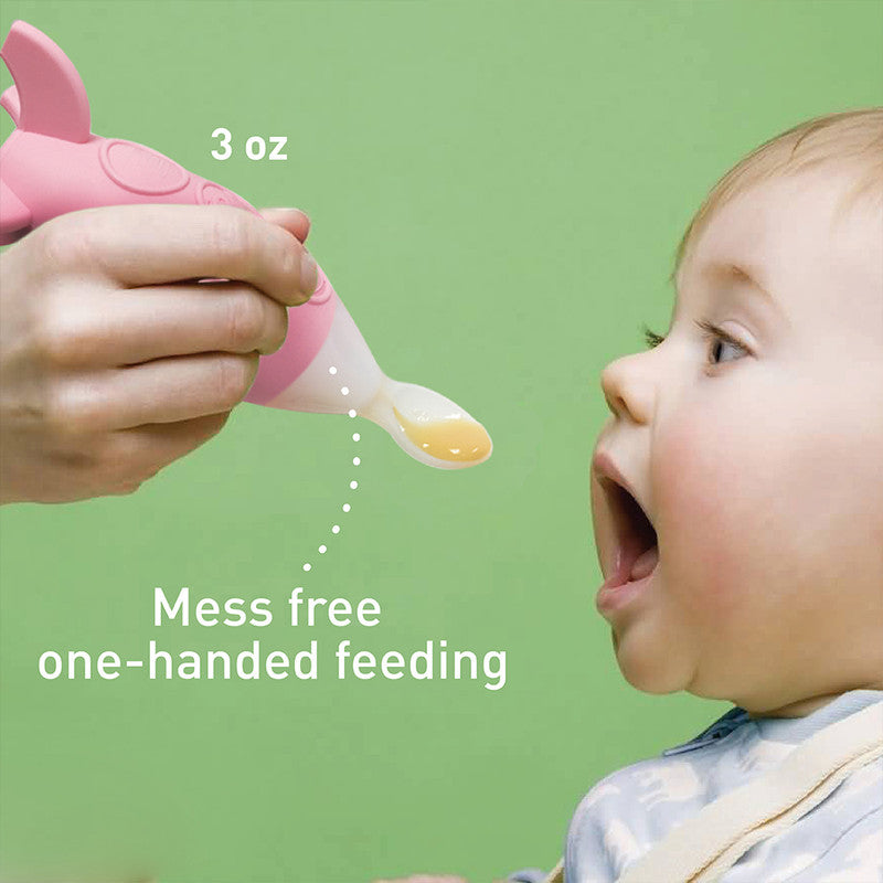 Marcus & Marcus - Feeding Spoon Dispenser - Pink - Laadlee