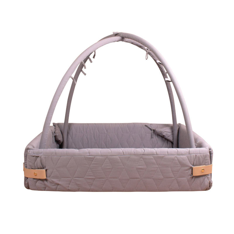 Filibabba Soft Quilt Activity Nest - Dark Grey - Laadlee
