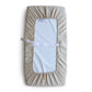 Mushie Changing Pad Cover Fog - Laadlee