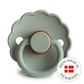 Frigg Daisy Silicone Baby Pacifier 6M-18M, 1Pack, Sage - Size 2 - Laadlee
