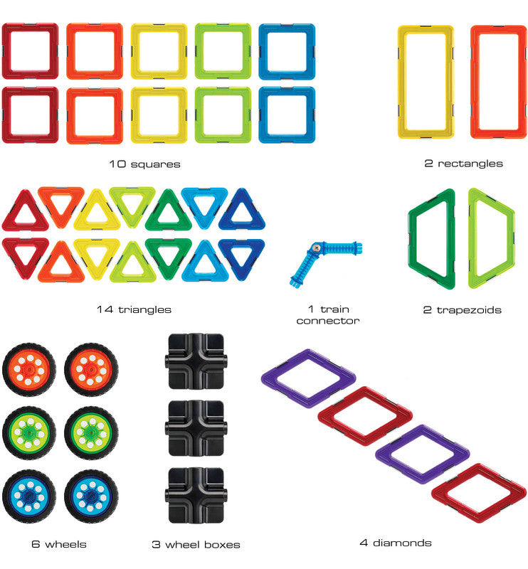 GeoSmart Space Truck - 43 pcs - Laadlee