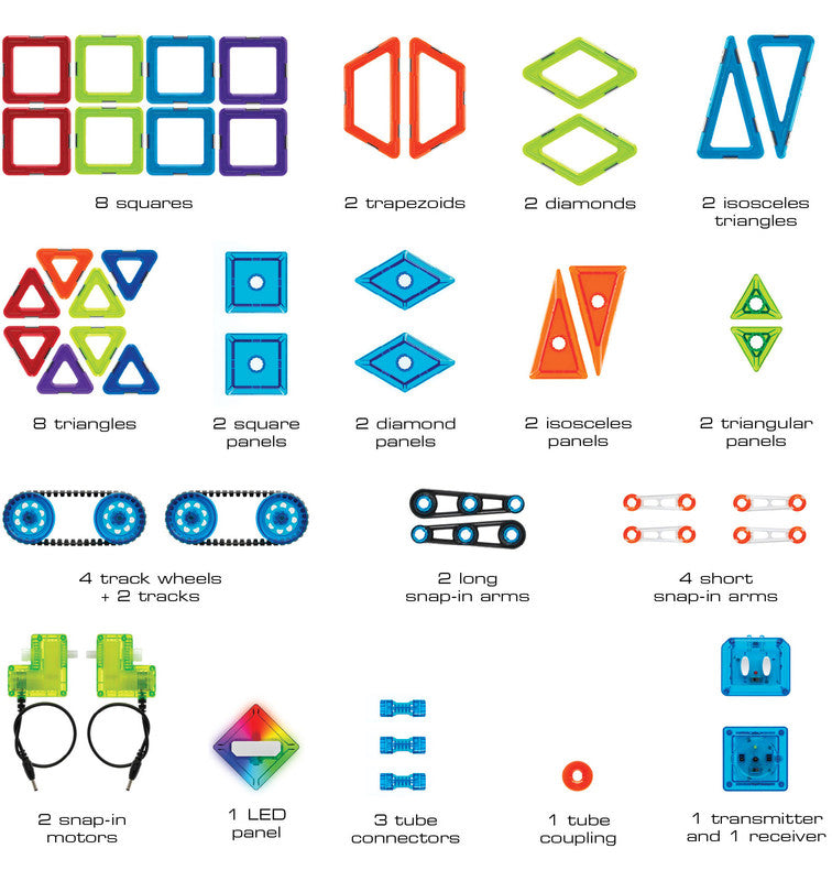 GeoSmart Mars Explorer - 51 pcs - Laadlee