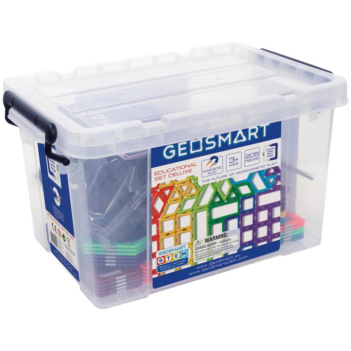 GeoSmart Educational Set Deluxe - 205 pcs - Laadlee