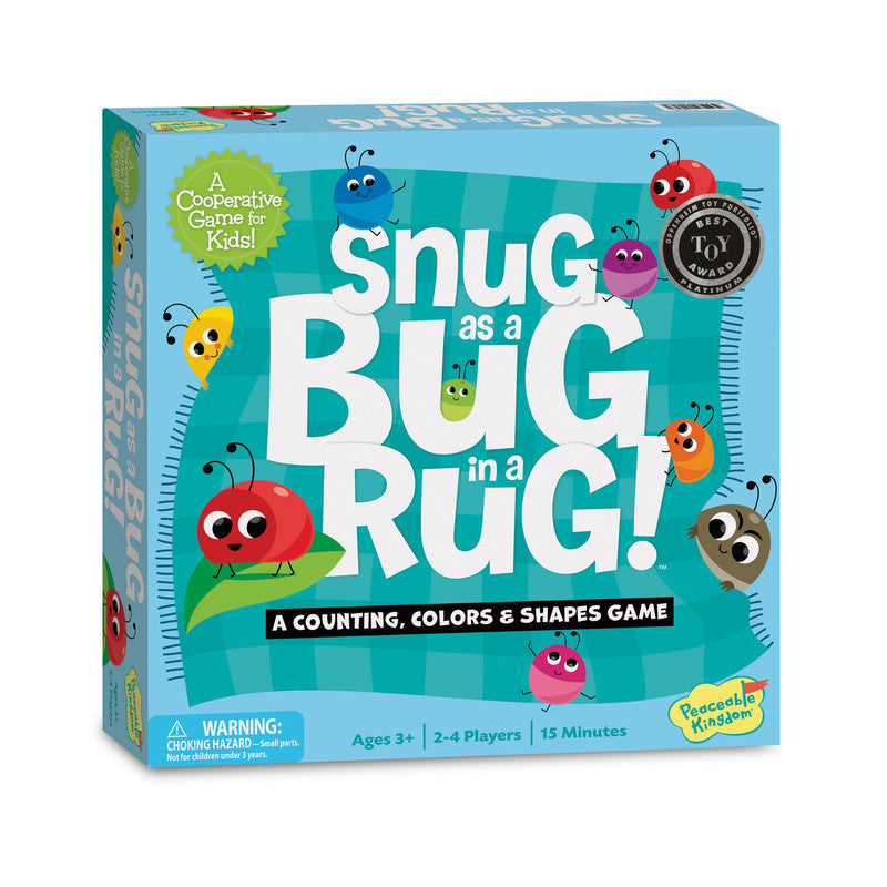 Peaceable Kingdom Snug As A Bug In A Rug! - Laadlee