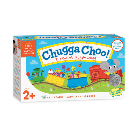 Peaceable Kingdom Chugga Choo Puzzle - Laadlee