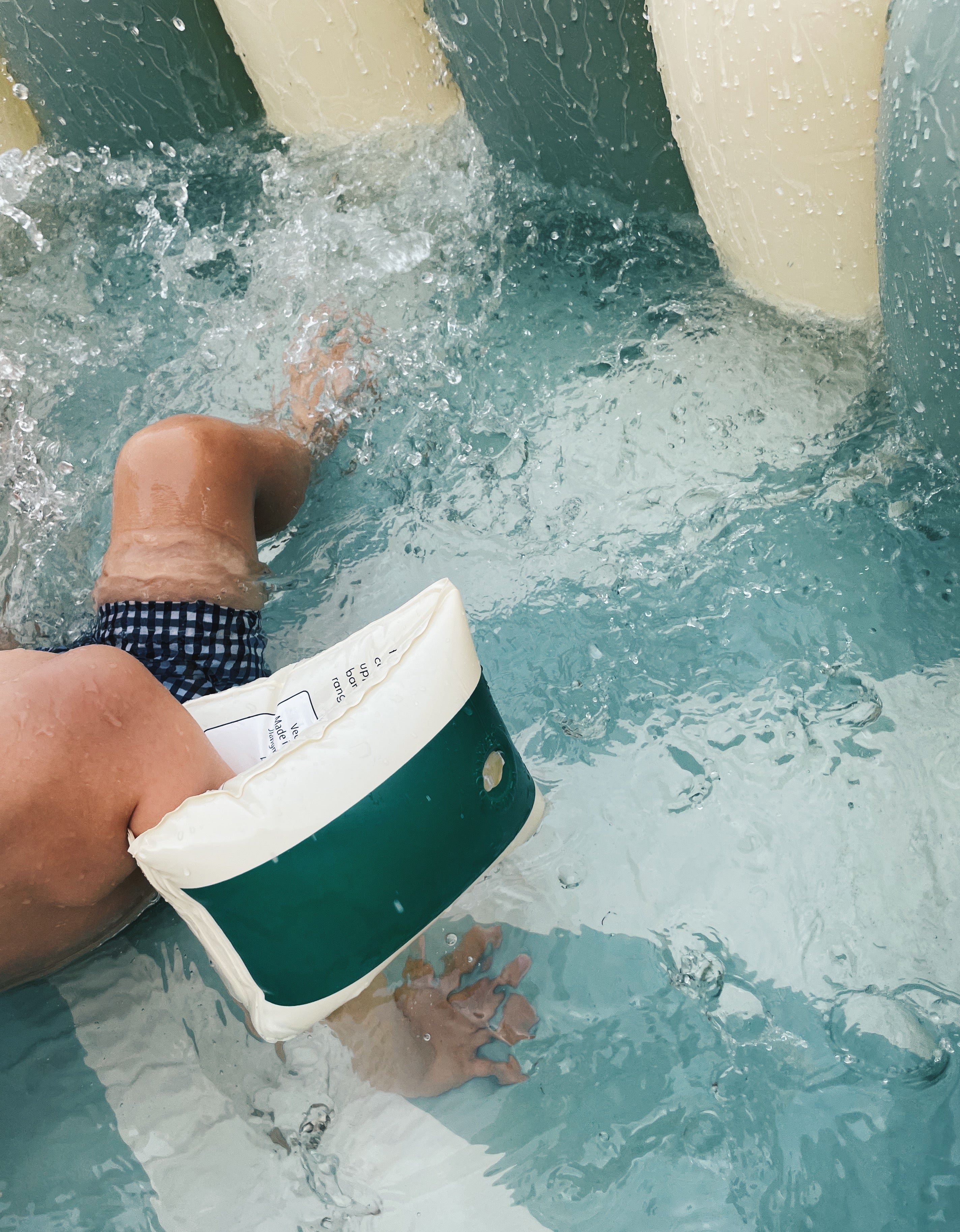 Petites Pommes Alex Armbands Oxford Green - Laadlee