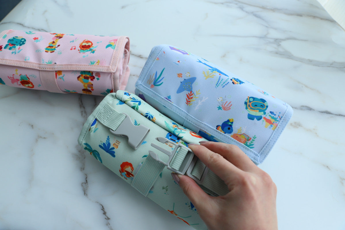 Marcus & Marcus - Foldable Insulated Lunch Bag - Sealife - Laadlee