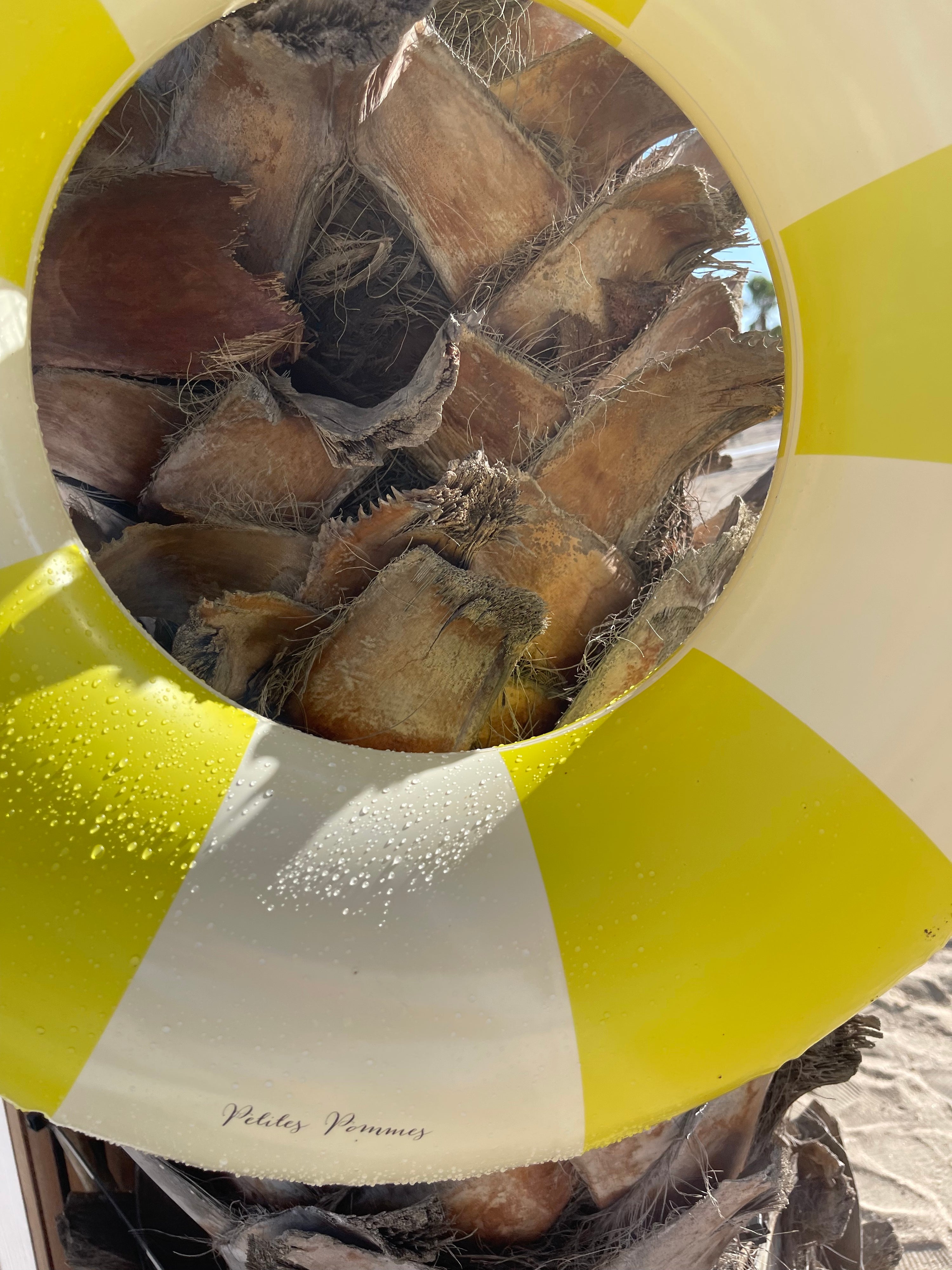 Petites Pommes 60cm Anna Swim Ring Neon - Laadlee