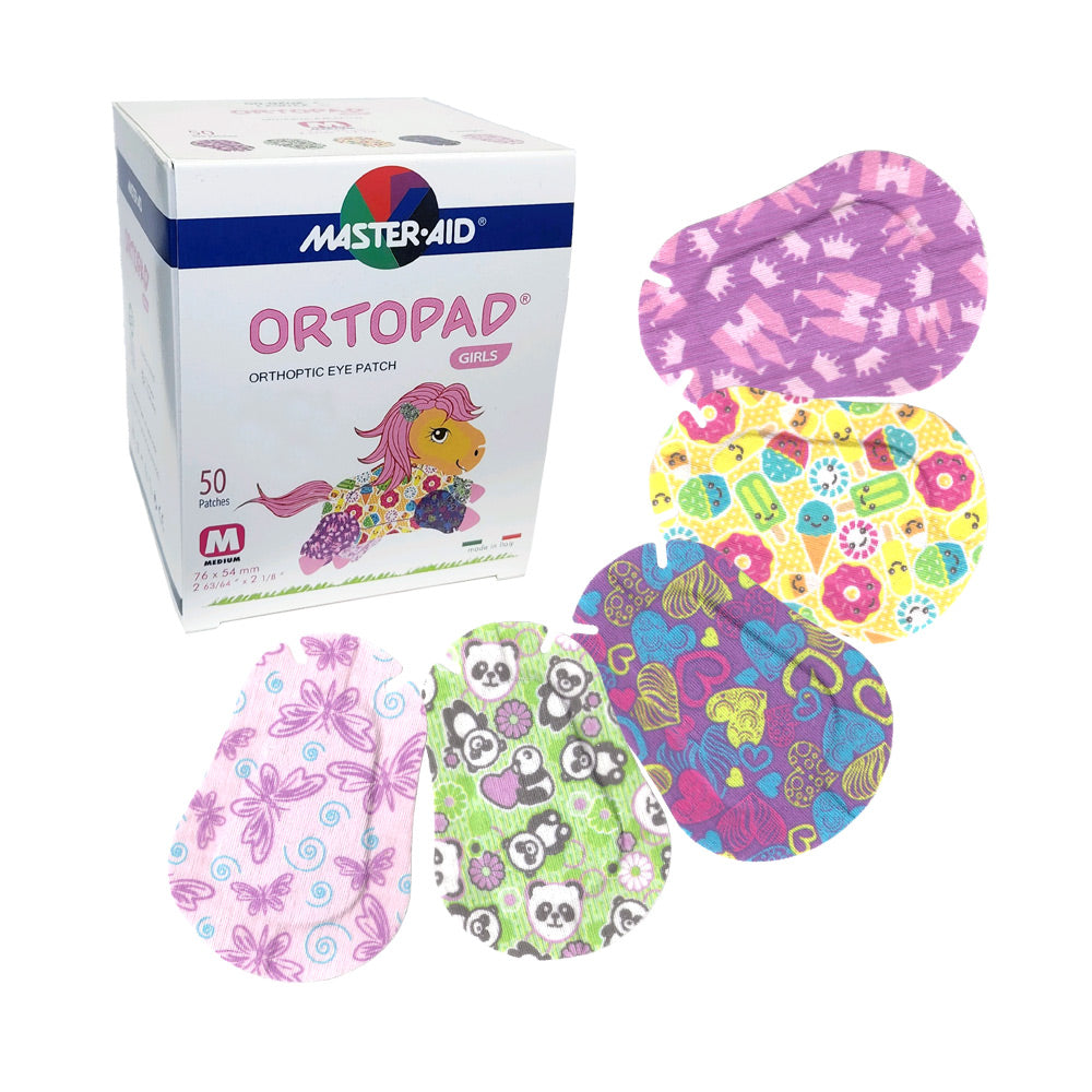 Ortopad® Girls Eye Patches Medium - 50 pcs - Laadlee