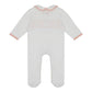 Little IA Organic Cotton Heart Sleepsuit - Laadlee