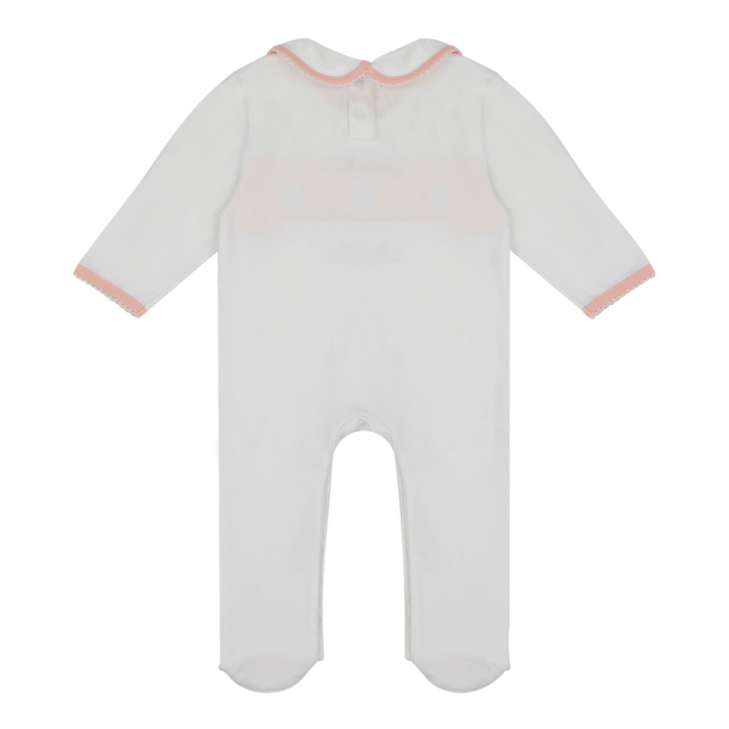 Little IA Organic Cotton Heart Sleepsuit - Laadlee