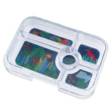 Yumbox Tapas 5 Compartment Jungle Lunch Box - Greenwich - Laadlee