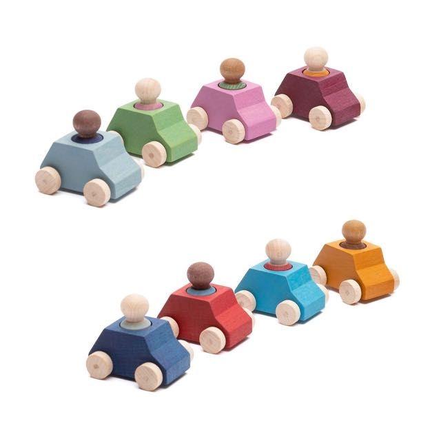 Lubulona Cars - Pack of 8 - Laadlee