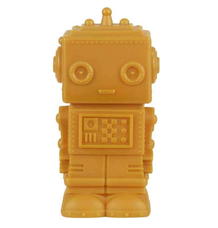 A Little Lovely Company Little Light - Robot Aztec Gold - Laadlee
