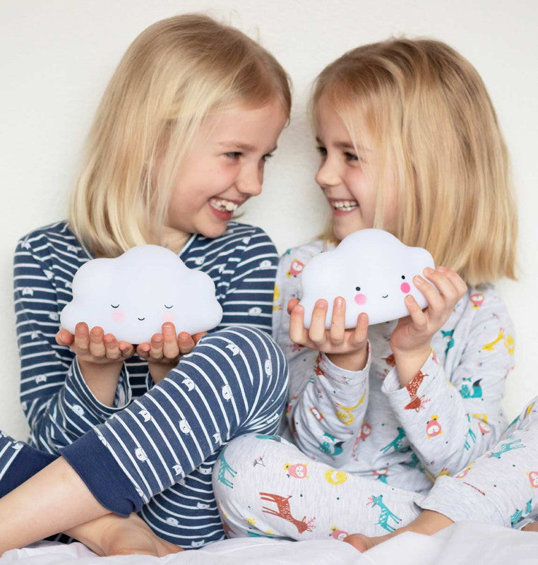 A Little Lovely Company Mini Cloud Light - White - Laadlee
