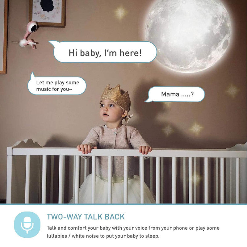 Lollipop Baby Monitor - Cotton Candy - Laadlee