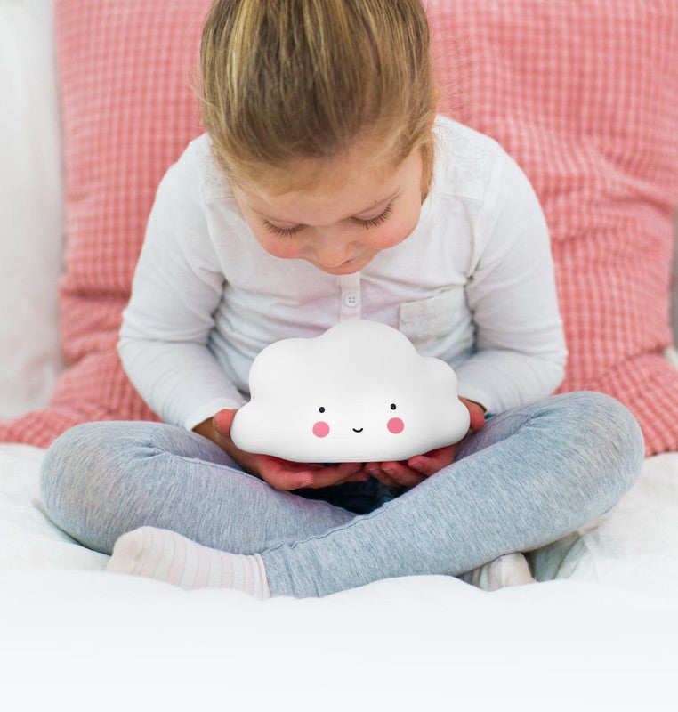 A Little Lovely Company Mini Cloud Light - White - Laadlee