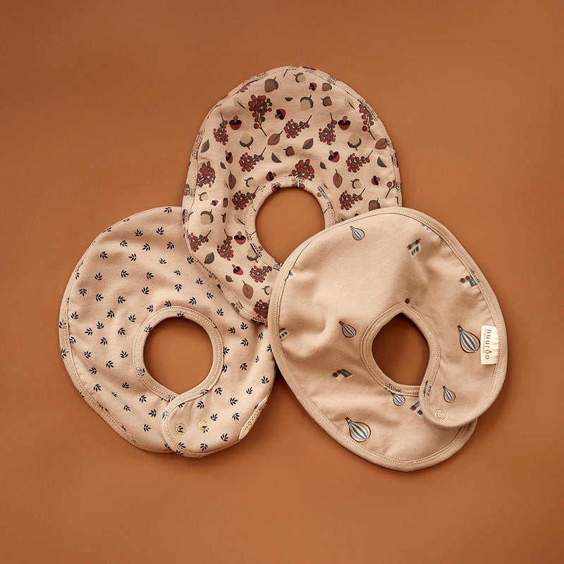 Nuuroo Ata Bib - Leaf - Laadlee