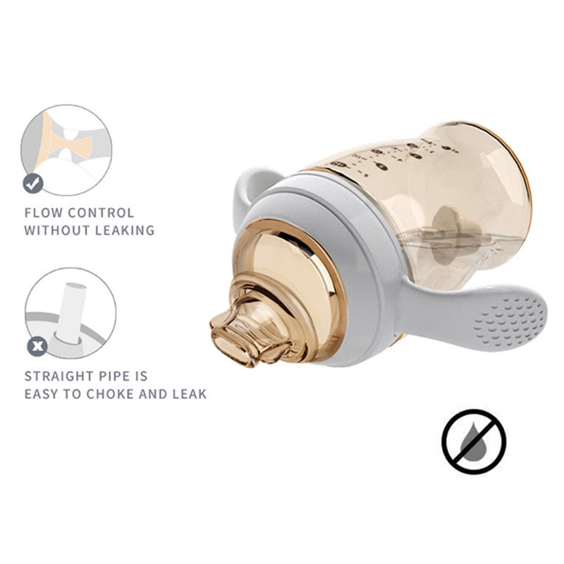 Heorshe - Dental Care Baby Sippy Cup 180ml - Blue - Laadlee