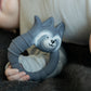 Natruba - Teether Raccoon - Grey - Laadlee