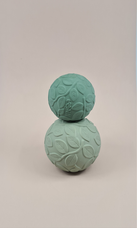 Natruba - Leaf Sensory Ball Set - Green - Laadlee