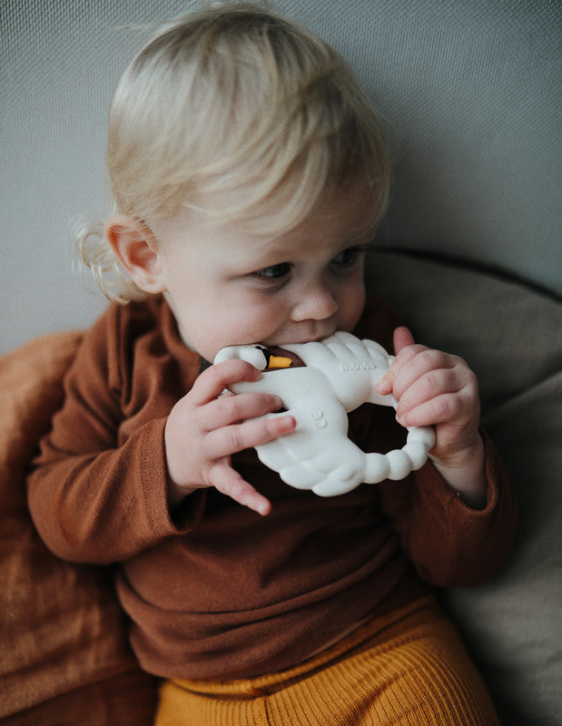 Natruba - Teether Swan - White - Laadlee