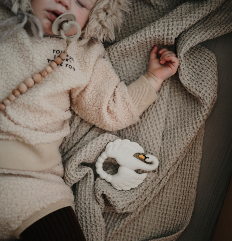 Natruba - Teether Swan - White - Laadlee