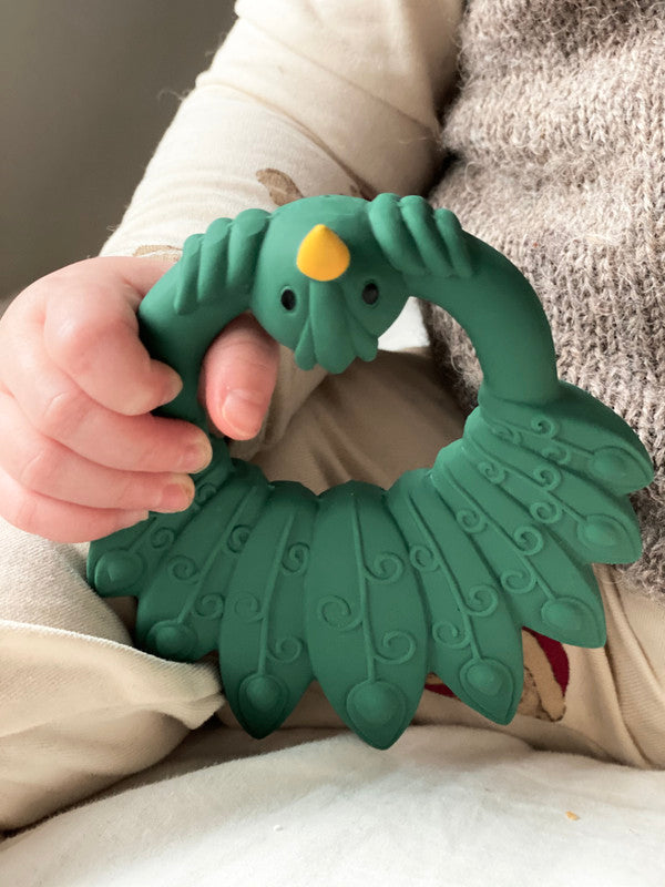 Natruba - Teether Peacock - Green - Laadlee
