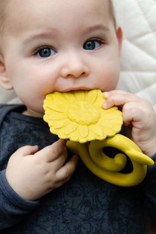 Natruba - Teether Sunflower - Yellow - Laadlee