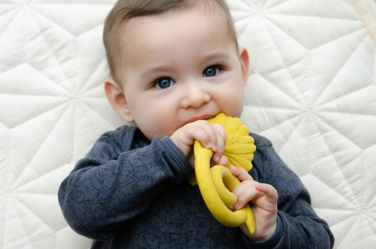 Natruba - Teether Sunflower - Yellow - Laadlee