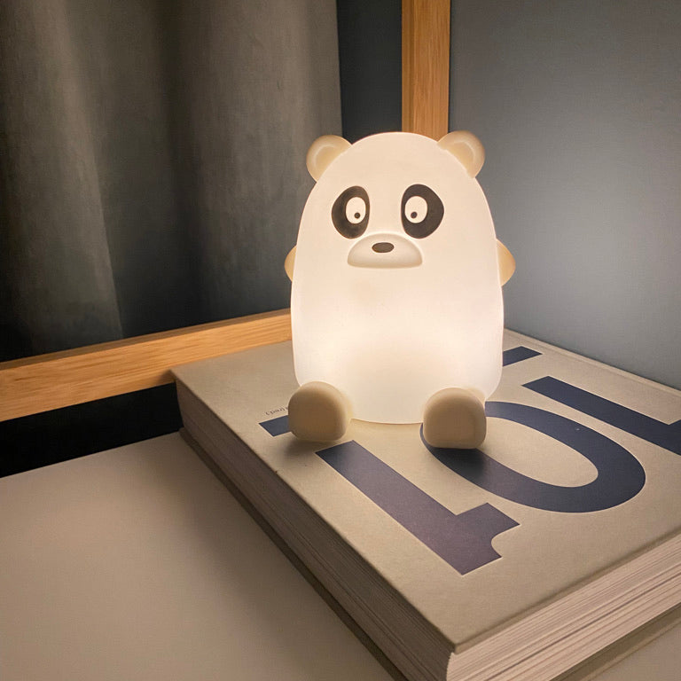 Nuuroo Ella Silicone Lamp Panda - Lead - Laadlee