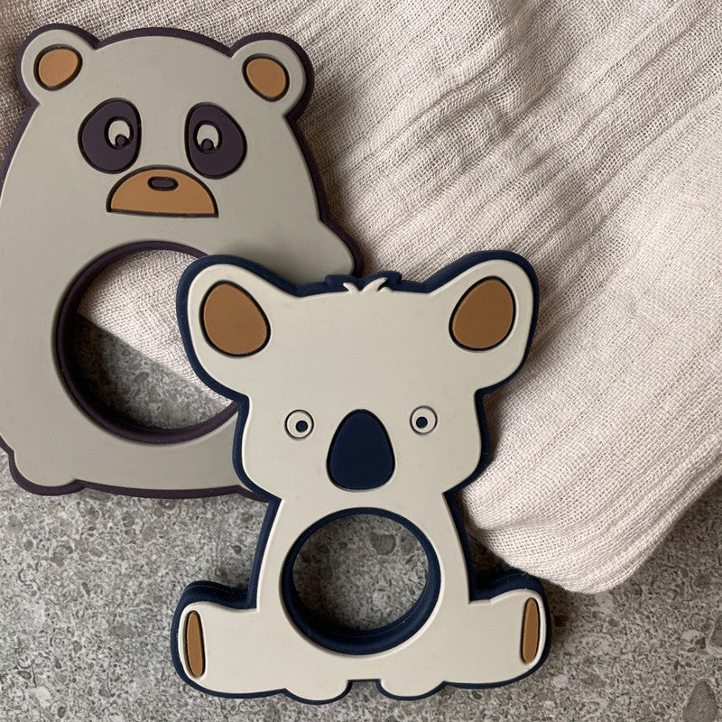 Nuuroo Hannah Silicone Teether Koala - Lunar Rock - Laadlee