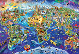 EuroGraphics Crazy World 2000 Pieces Puzzle - Laadlee