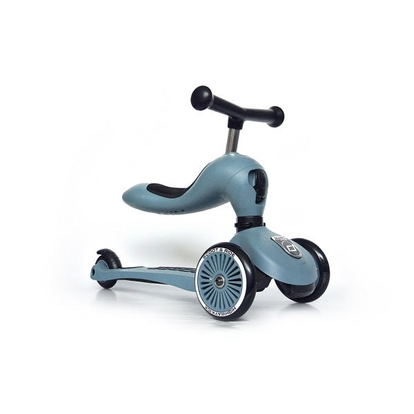 Scoot & Ride Highwaykick 1 - Steel - Laadlee