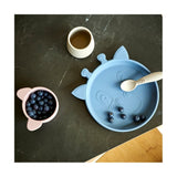 Nuuroo Lykke Silicone Dinner Set 4-pack Giraffe - Bering Sea - Laadlee