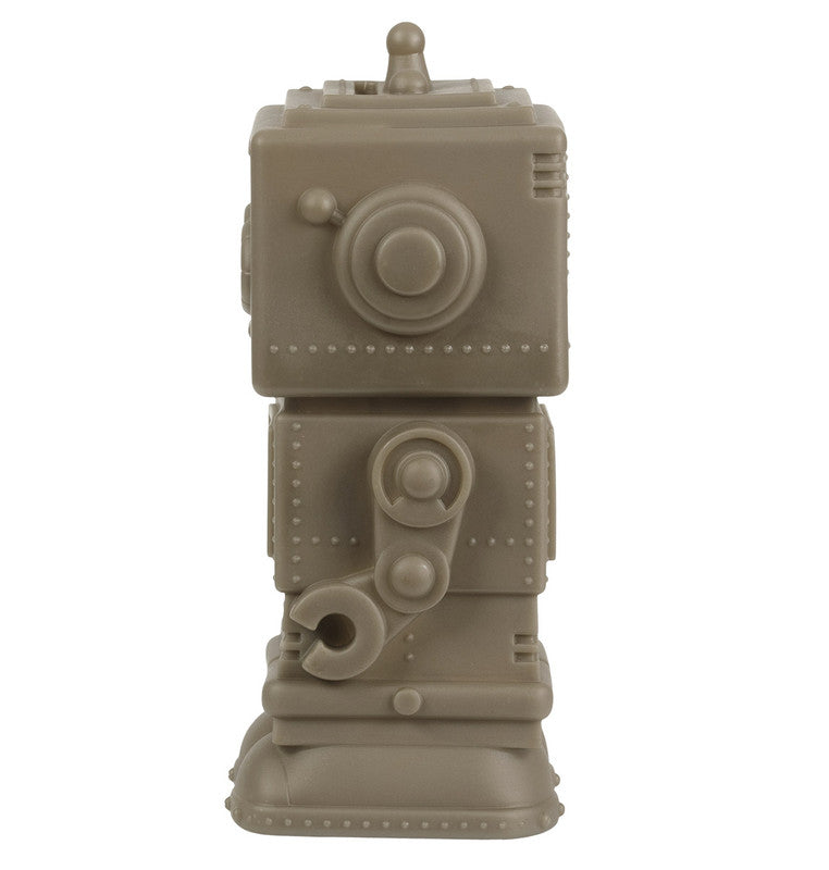 A Little Lovely Company Money Box - Robot Ash Brown - Laadlee