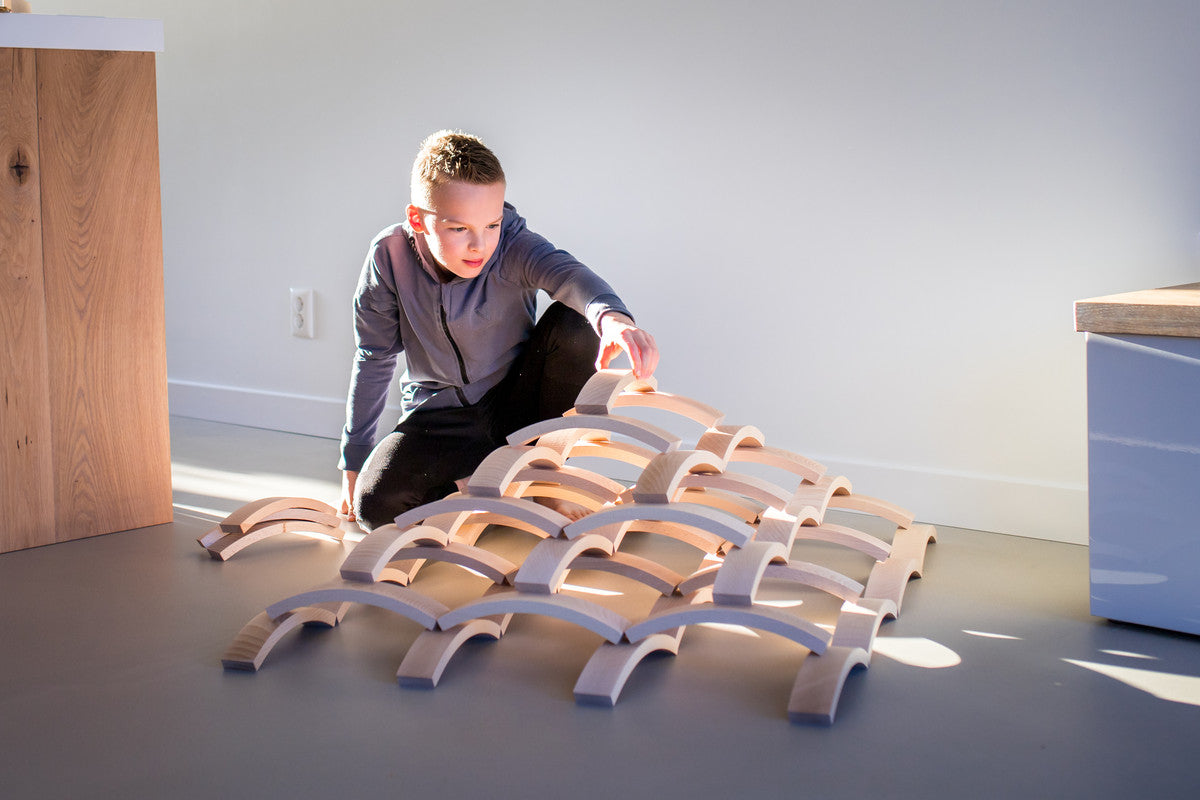 Abel Wooden Blocks - 24pcs - Laadlee