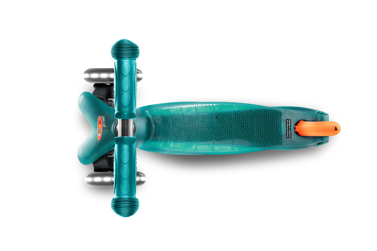 Micro Mini Classic Scooter with LED Wheels - Aqua - Laadlee