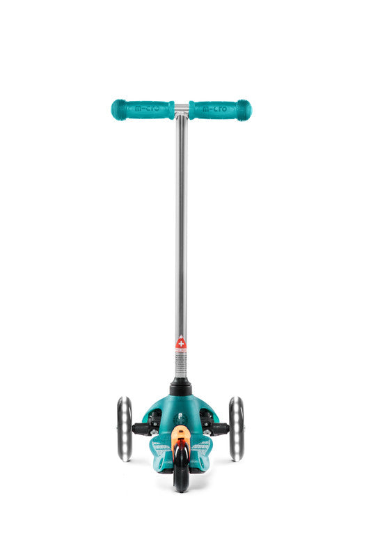 Micro Mini Classic Scooter with LED Wheels - Aqua - Laadlee