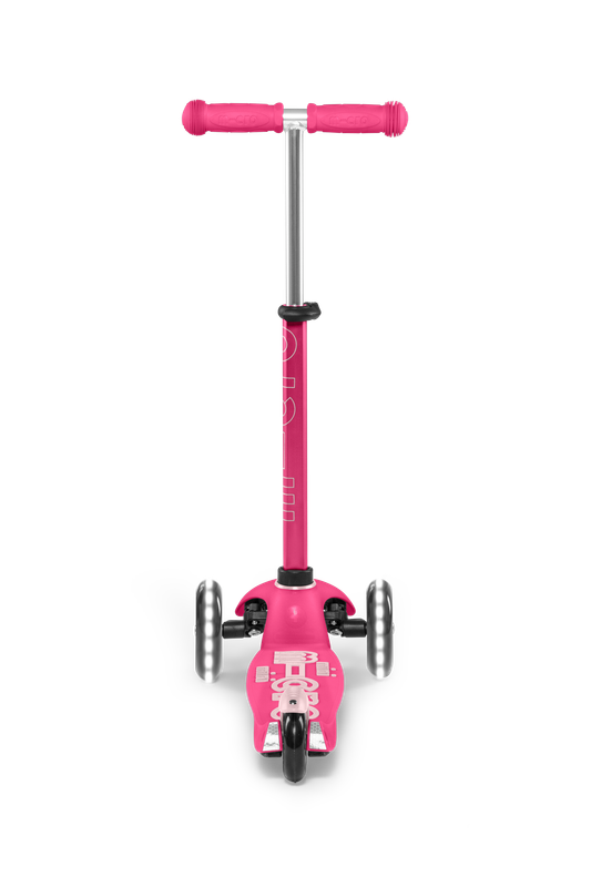 Micro Mini Deluxe Scooter with LED Wheels - Pink - Laadlee