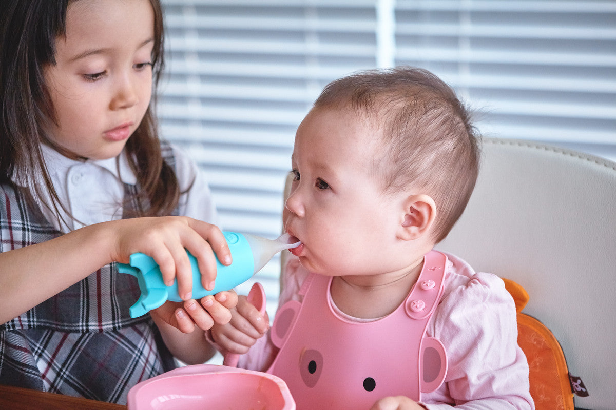 Marcus & Marcus - Feeding Spoon Dispenser - Blue - Laadlee