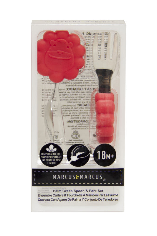Marcus & Marcus - Palm Grasp Spoon & Fork Set - Marcus - Laadlee