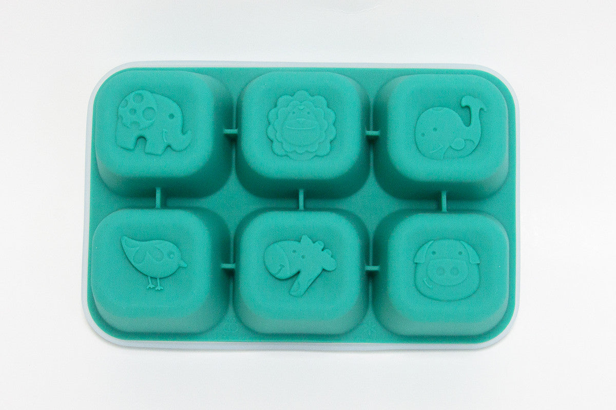 Marcus & Marcus - Silicone Food Freezer Cube Tray - Ollie - Laadlee