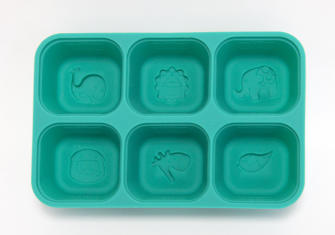 Marcus & Marcus - Silicone Food Freezer Cube Tray - Ollie - Laadlee