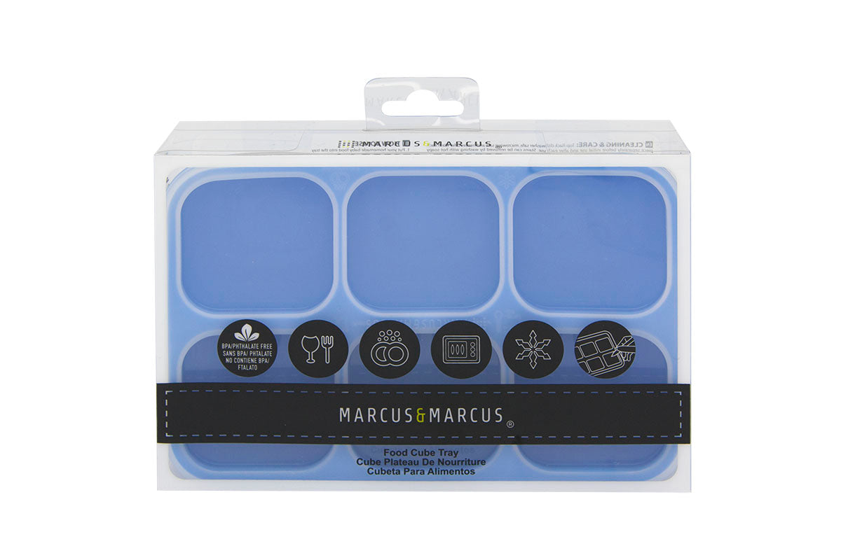 Marcus & Marcus - Silicone Food Freezer Cube Tray - Lucas - Laadlee