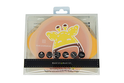 Marcus & Marcus - Suction Bowl with Lid - Lola - Laadlee