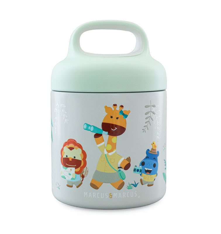 Marcus & Marcus - Thermal Insulated Food Jar - Jungle - 300ml - Laadlee