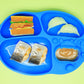 Marcus & Marcus - Silicone Yummy Dips Suction Divided Plate - Lucas - Laadlee
